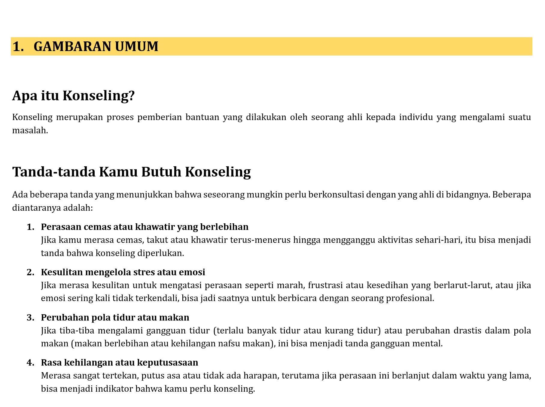 Gambaran Umum